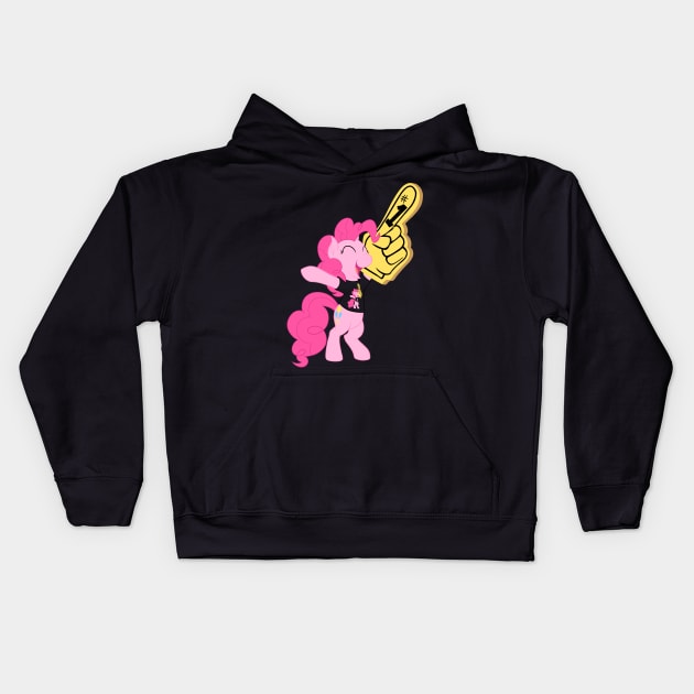 Ponies all the way down Kids Hoodie by Stinkehund